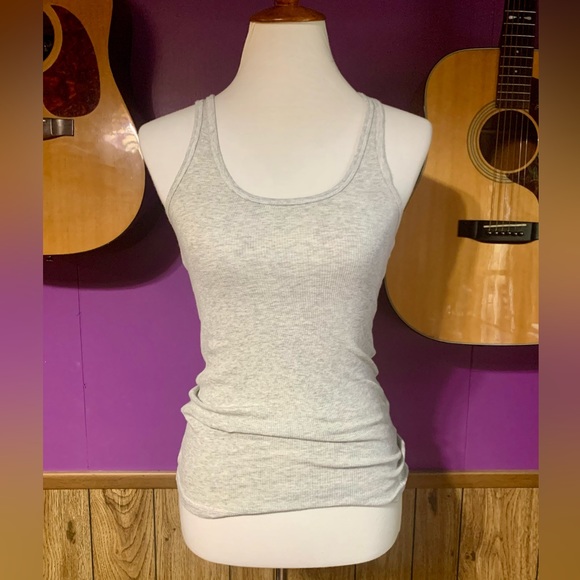 Abercrombie & Fitch Tops Abercrombie And Fitch Light Grey Racerback